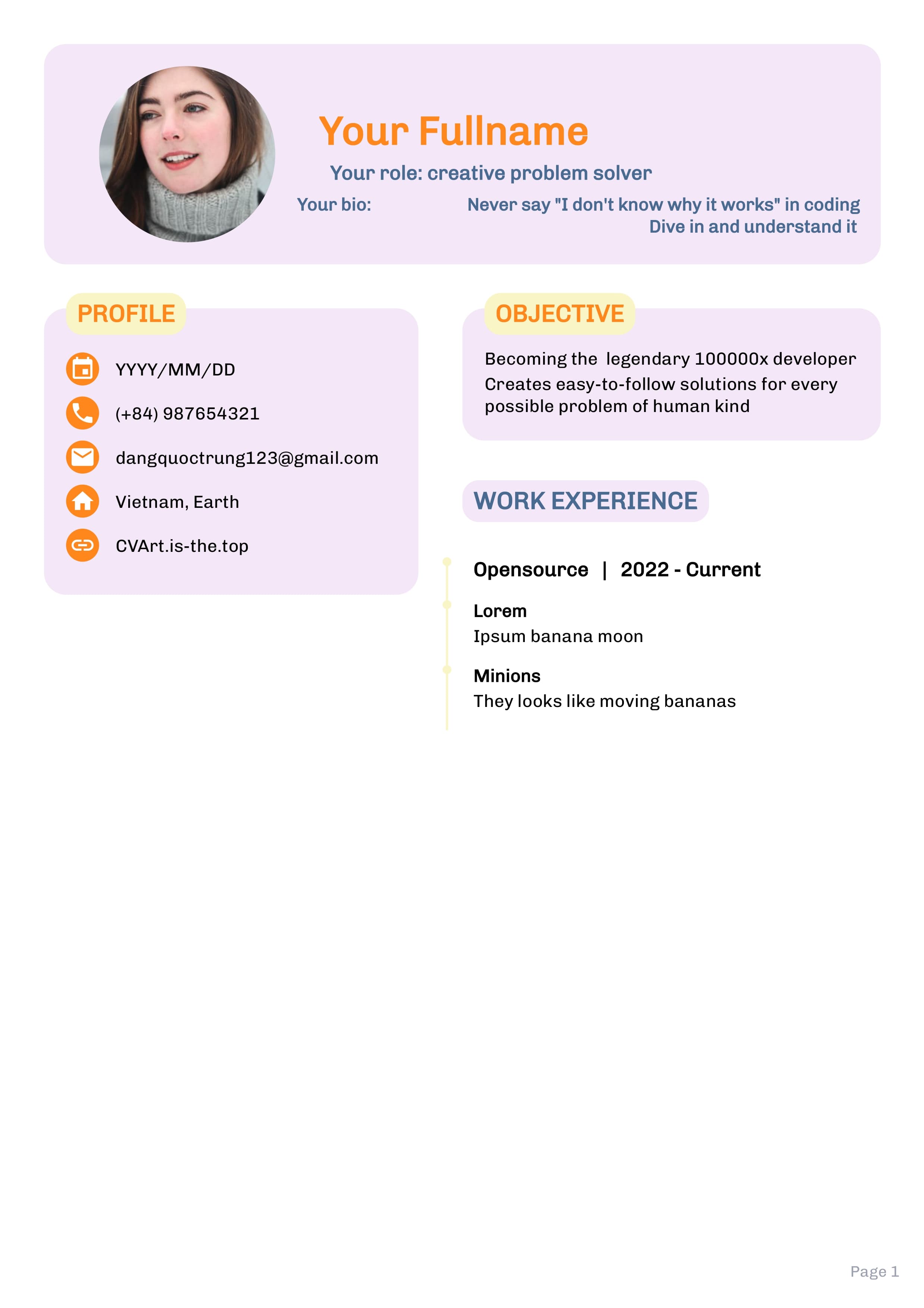 Image of template Candy